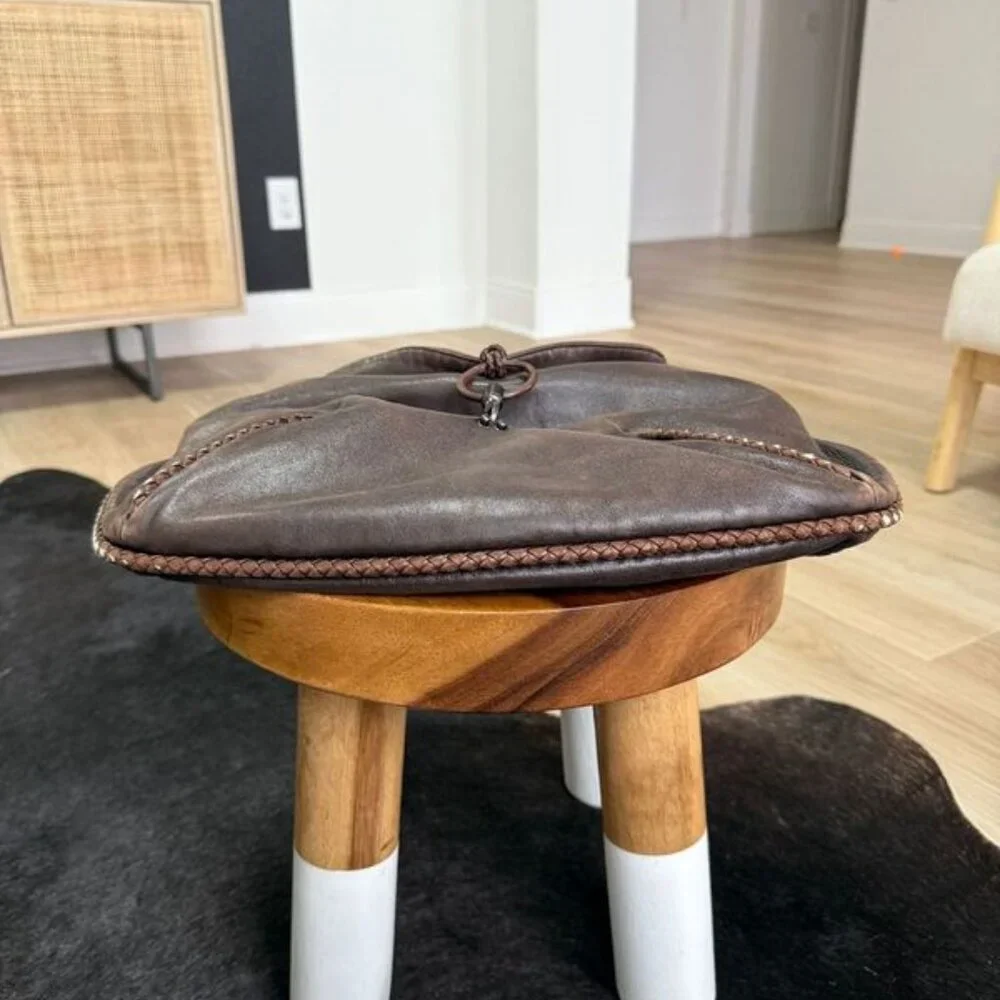 Brown Bottega Veneta Nappa Leather Hobo Bag